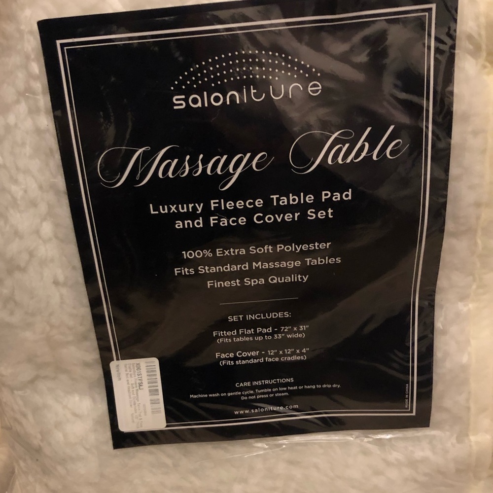💋 Massage Table Fleece Table Pad